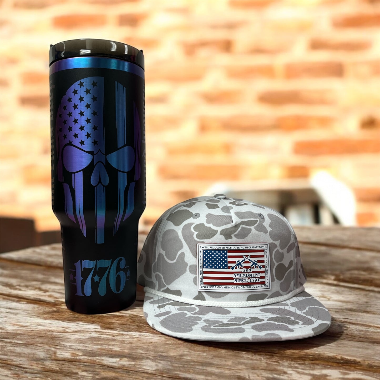 2nd amendment/1776 40 oz tumbler bundle 