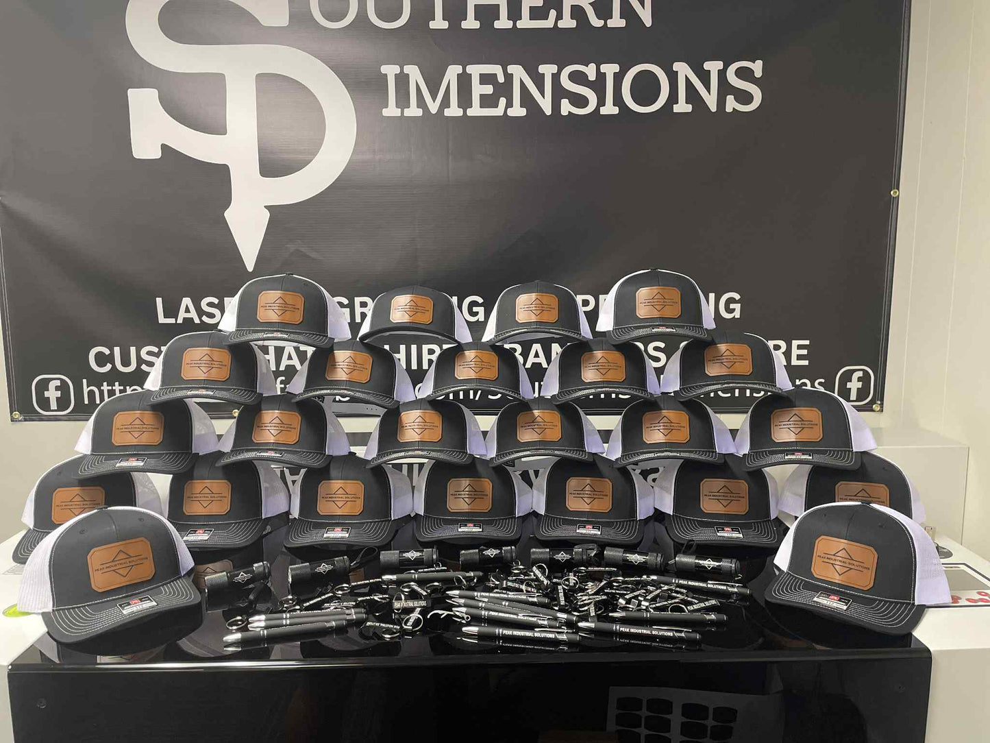 Uv/Engraved Hat Patches