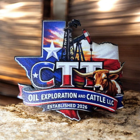 CTT Oil Exploration And Cattle Uv Patch
