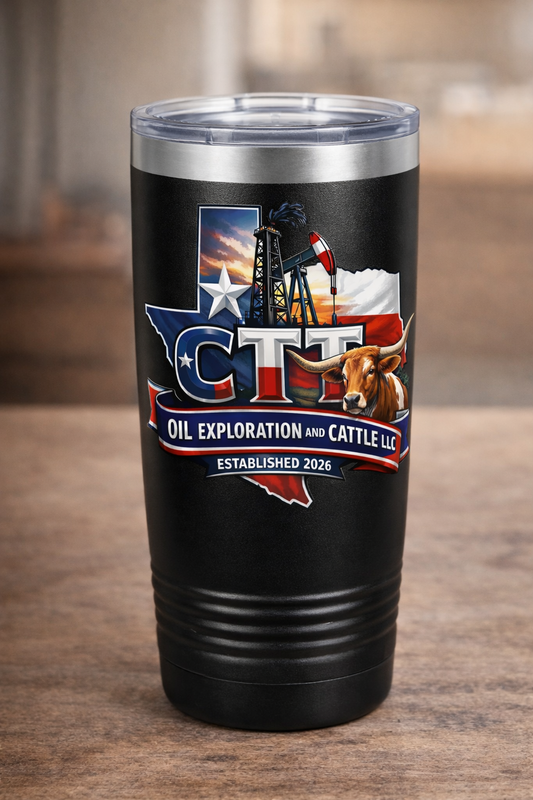 20 oz polar camel with CTT logo