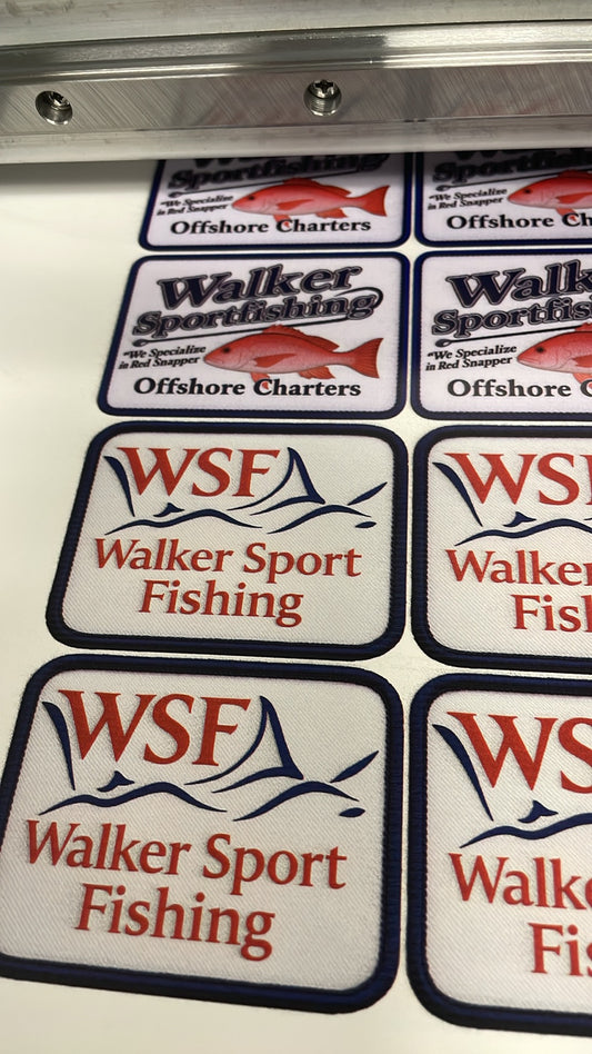 Uv/Engraved Hat Patches