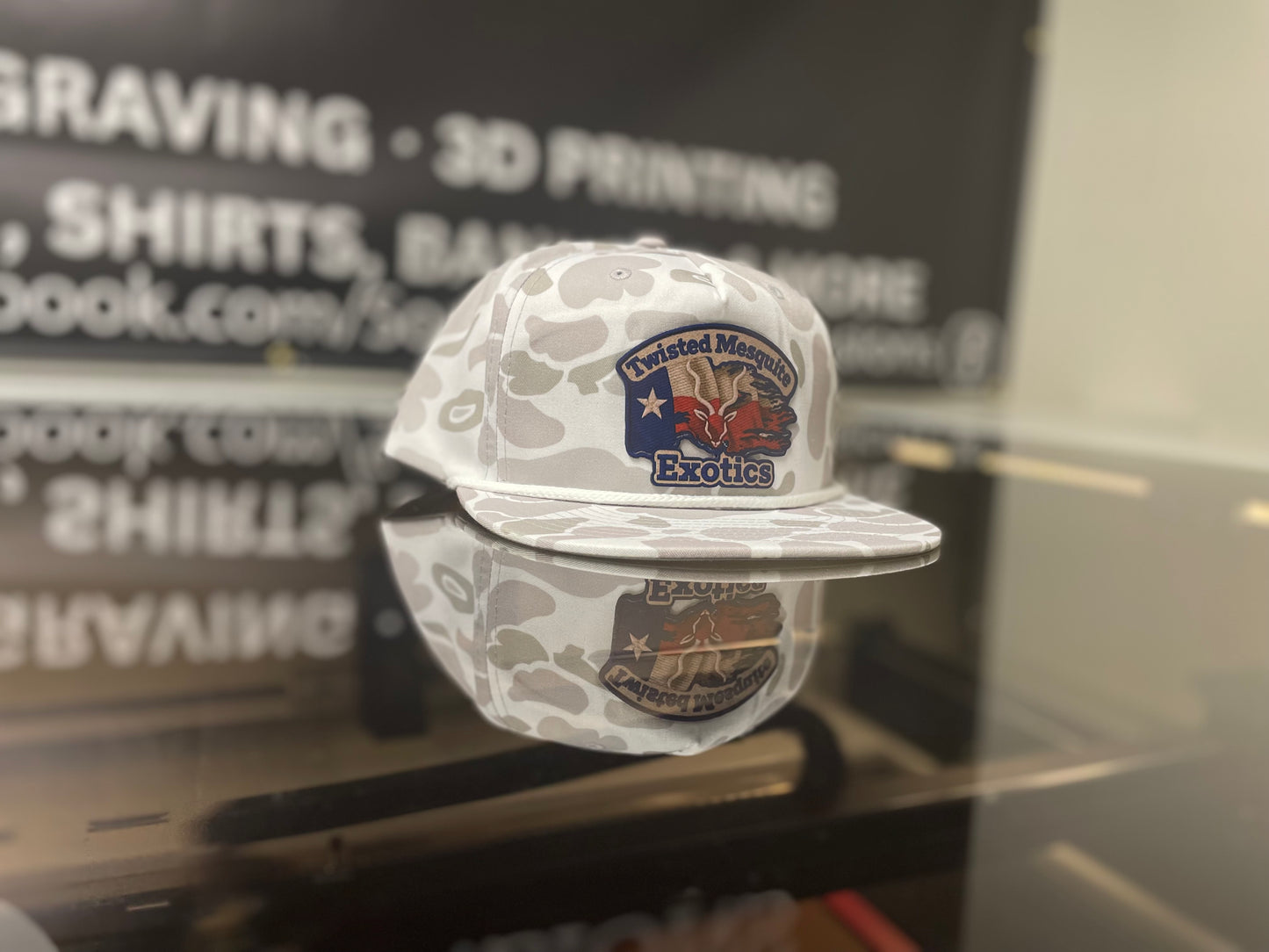 Uv/Engraved Hat Patches